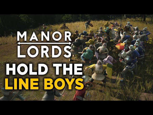 [6] The Lord’s Retinue Tanking Raiders | MANOR LORDS
