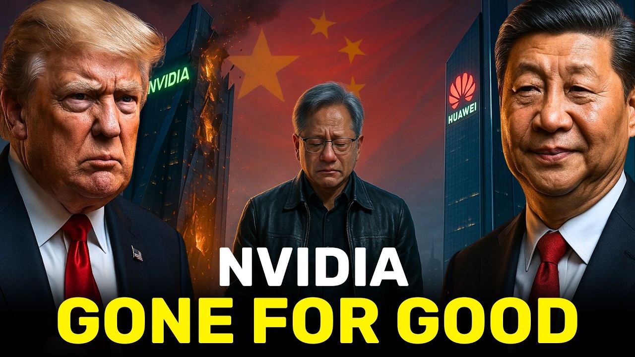 Генеральный директор NVIDIA ПЛАЧЕТ: Доход от Китая упал с 95% до нуля, несмотря на сделку Трампа ...