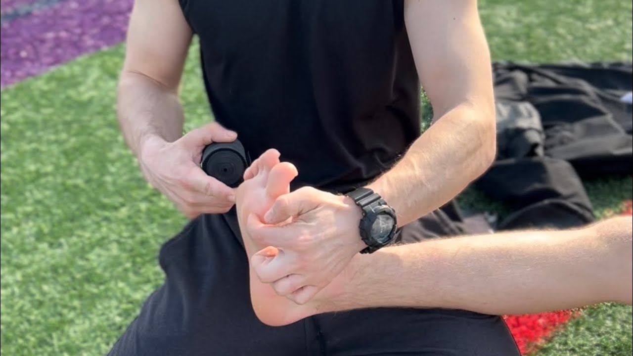 Voodoo band ankle wrap tutorial YouTube
