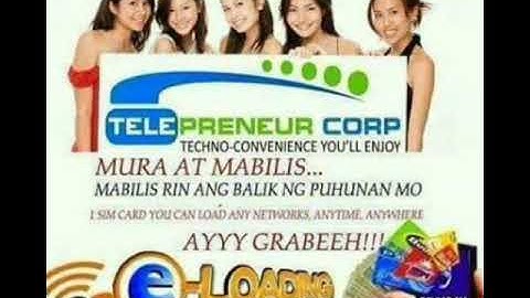 Eloading Business 1 sim load allnetworks : by coach myreen