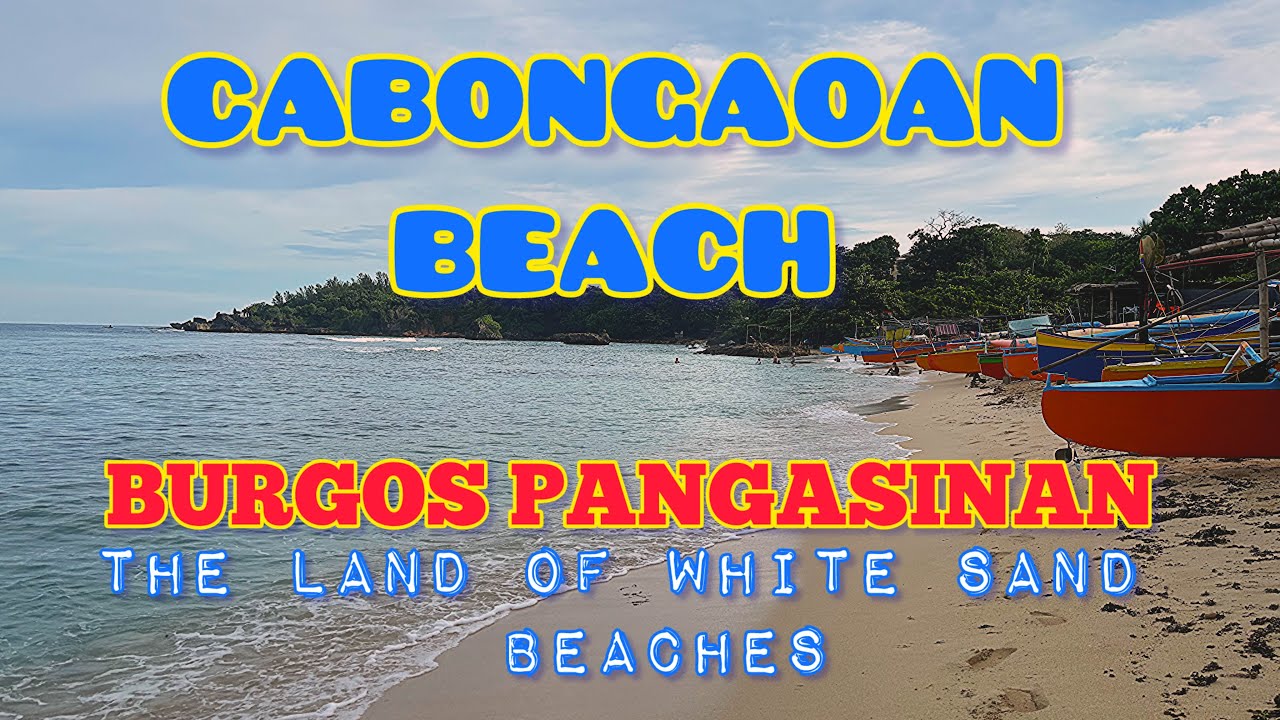 CABONGAOAN BEACH BURGOS PANGASINAN| white Sand Beach| Valenzuela Sea Front Resort | ​#drone  #beach