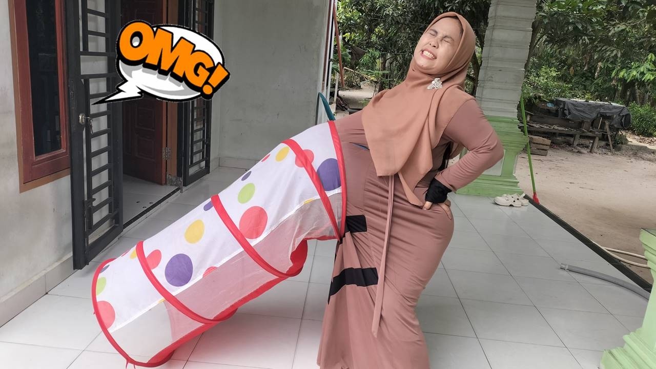 Drama Lucu 😂😍 Ibu Hamil Melahirkan Di Trowongan Polkadot