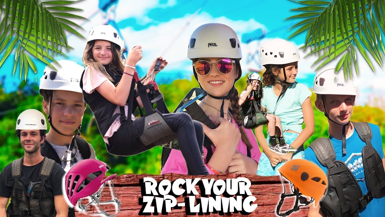 ROCK YOUR EXTREME ZIP-LINING IN MAUI: ANNIE, HAYDEN, UNCLE RUSH, AND BROOKE
