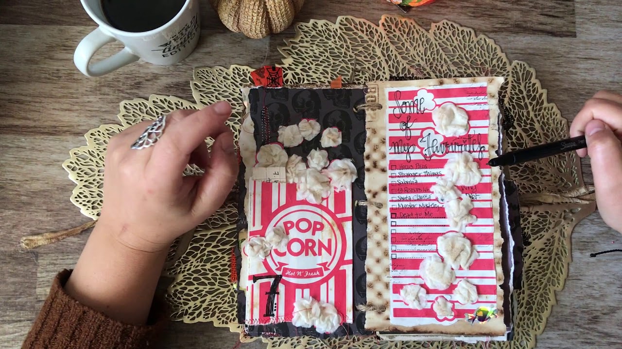 Pink Odd Bird's October Daily Fun (Week 1) Flip Through 