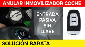 ¿Cómo funciona la entrada pasiva sin llave?