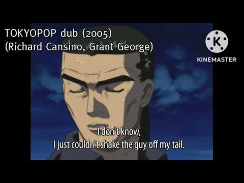 Initial D Second Stage - Seiji Iwaki gets slapped/TOKYOPOP vs Funimation dub