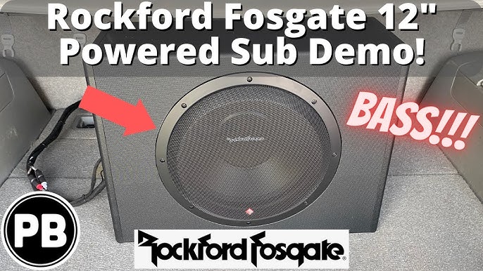 Rockford Fosgate P300-10 Subwoofer de 10 auto-amplificado