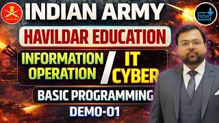 Army Havildar Education Vacancy, Information Operation &amp; IT CYBER Syllabus, Eligibility &amp; Strategy-1