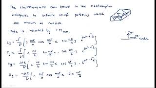 Rectangular Waveguide | TM modes | Microwave Engineering | Lec-12