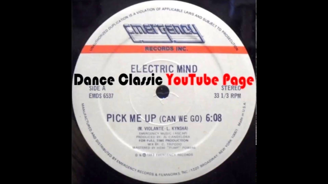 Electric Mind - Pick Me Up (Can We Go) [Extended] extended stay san rafael