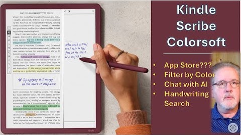 Kindle Scribe Color: Some Game Changing Updates!!