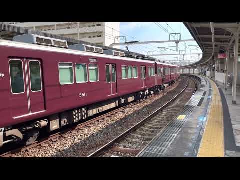 阪急5010f宝塚南口到着