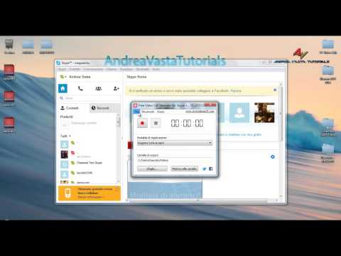 Video: Come Registrare Una Chiamata Skype