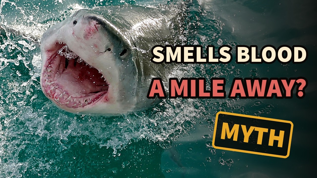 Sharks Can't Smell Blood a Mile Away + 6 More Animal Myths Busted
