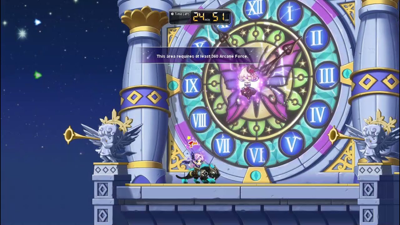 [MapleSEA Draco] Wild Hunter Hard Lucid Solo (no BoD) 23mins