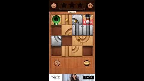 Unblock Ball - Block Puzzle. Levels 113-128. 3 Stars Walkthrough.