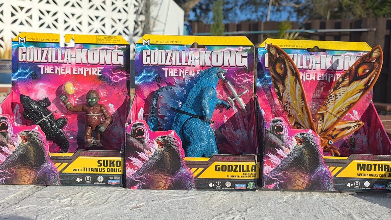 Monsterverse @ThePlaymatesToys  2026 | Sulo w/ Titanium, Mothra, Godzilla Energized