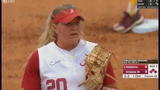 Alabama vs Arizona State Softball 2019 NCAA Softball Championship Regional Final