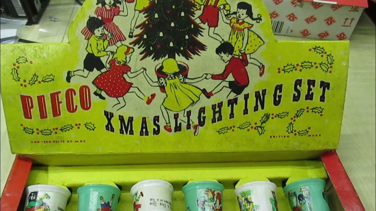 Pifco vintage Christmas tree lights YouTube