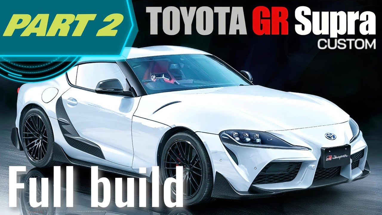 Tamiya Supra GR Build Part 2 | Interior Flocking & Undercarriage Detailing