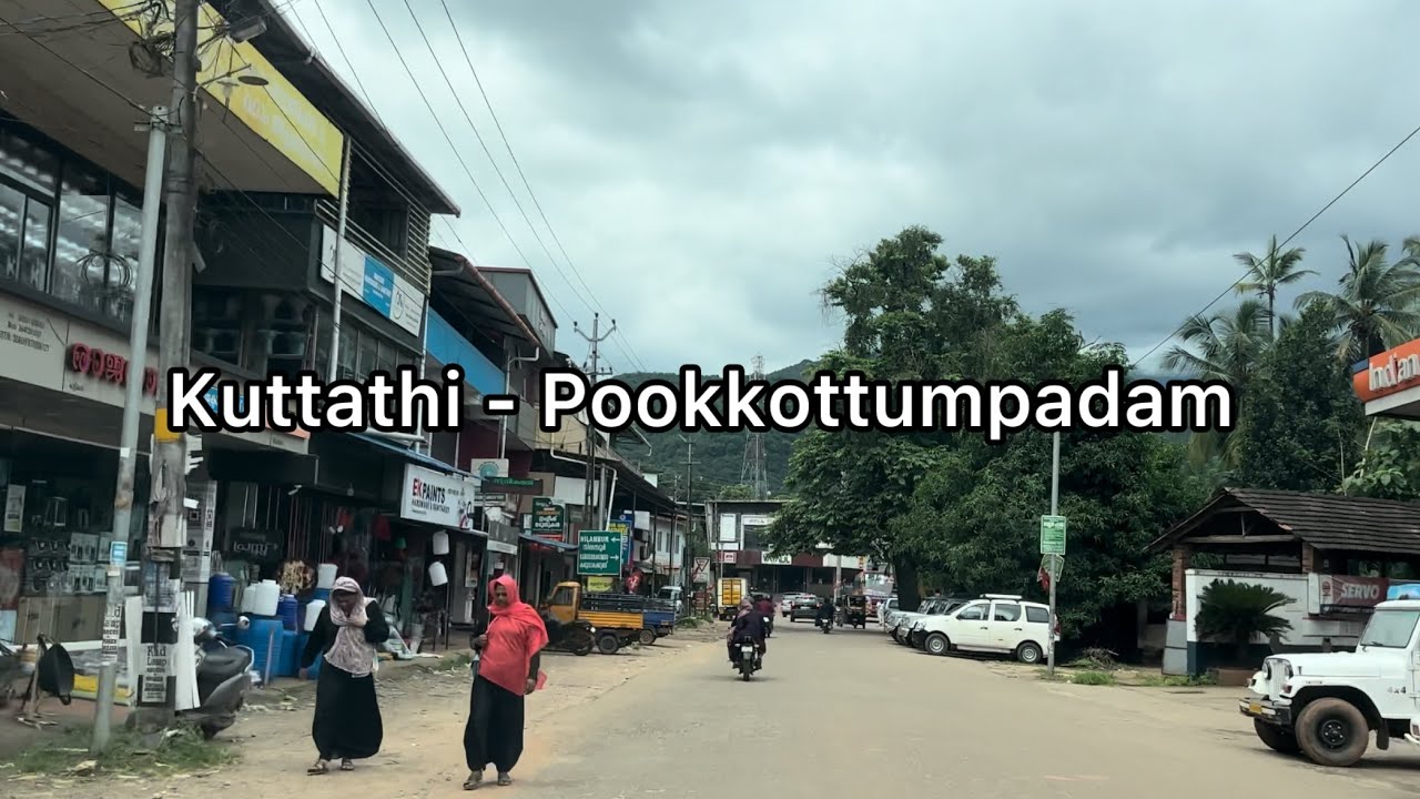 Traveling from Kuttathi to Pookkottumpadam | Malappuram | Kerala | India | 4K