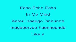 Video thumbnail of "SNSD - Echo [Lyrics] [[HD]]"