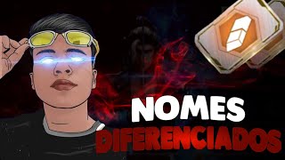 TOP 50 MELHORES NOMES MASCULINOS PARA COLOCAR NO FREE FIRE!!! SÓ NICK TOP  🇧🇷 