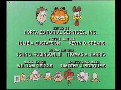 Garfield And Friends Season 4 Credit Sequence 