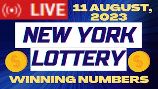 New York Evening Lottery Results - Aug 11, 2023 - Numbers - Win 4 - Take 5 - NY Lotto - Powerball
