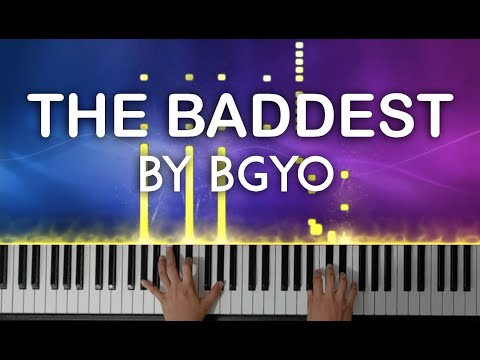 The Baddest (piano sheet music) - BGYO