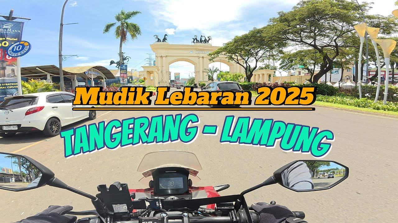 Mudik Lebaran 2025 dari Tangerang ke Lampung II Solo Touring #adv160 #saktiourus #solotouring #mudik