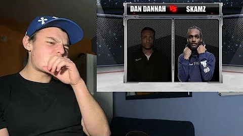 AUSTRALIAN REACTS TO BATTLE RAP | SKAMZ V DAN DANNAH | Pengame rap battle (REACTION)