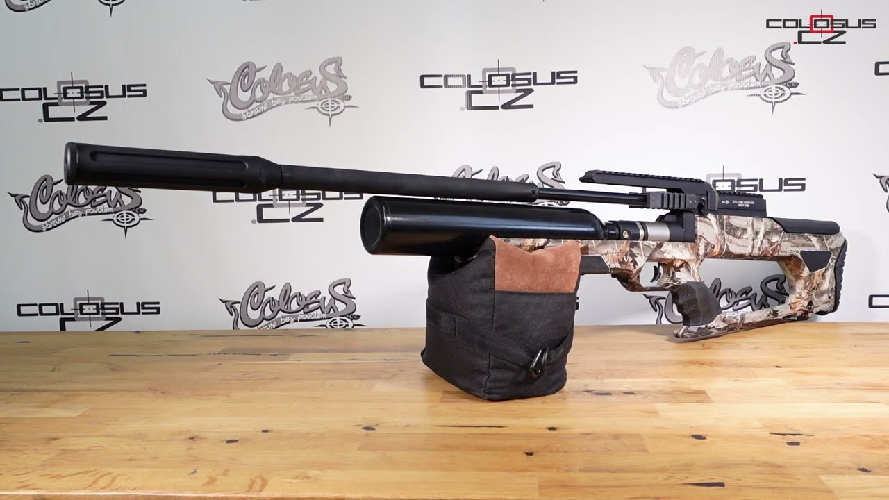 Vzduchovka PCP Rainson Edge X CAMO cal. 6,35mm Colosus YouTube