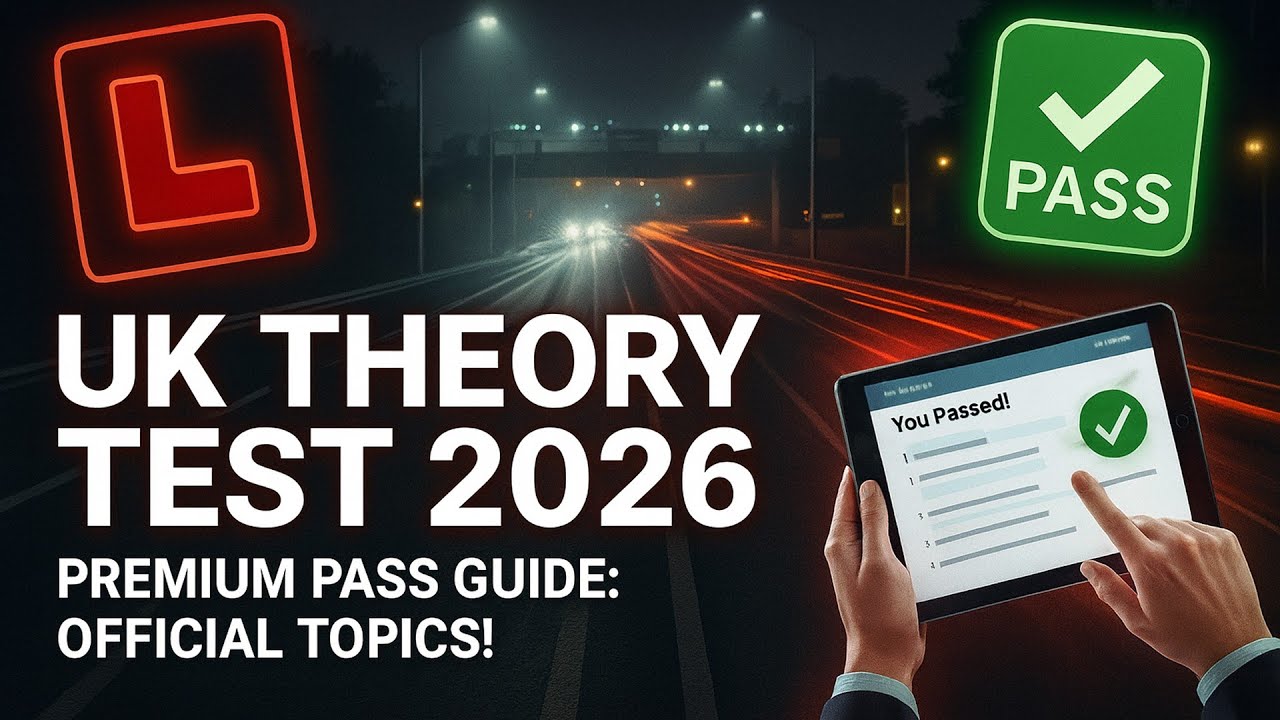 Теоретический тест 2026 года в Великобритании | РЕАЛЬНЫЕ вопросы и ответы | Сдать с первого раза