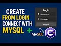 How to Create Login Form in C# Windows Forms ( Khmer 2025)| Step-by-Step for Beginners