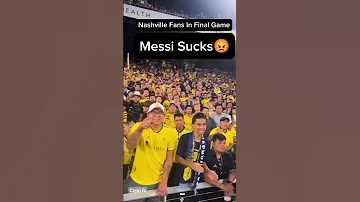 Messi Destroy Nashville Fans#shorts#messi