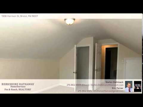 1308 Harrison St, Bristol, PA home video tour