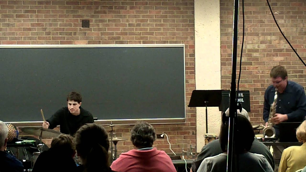 Nick Kabat Recital Saxophone/Drum duet YouTube