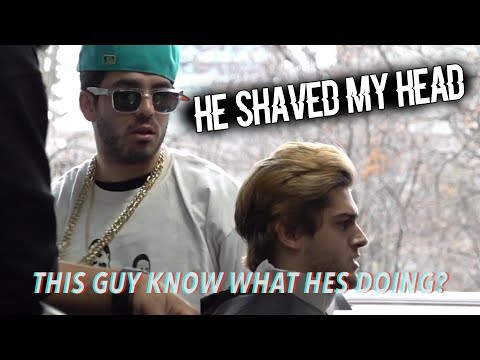 FAKE BARBER PRANK FEAT. NELK (SHAVED MY HEAD)
