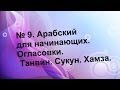 № 8. Арабский для начинающих. Огласовки. Танвин. Сукун. Хамза.