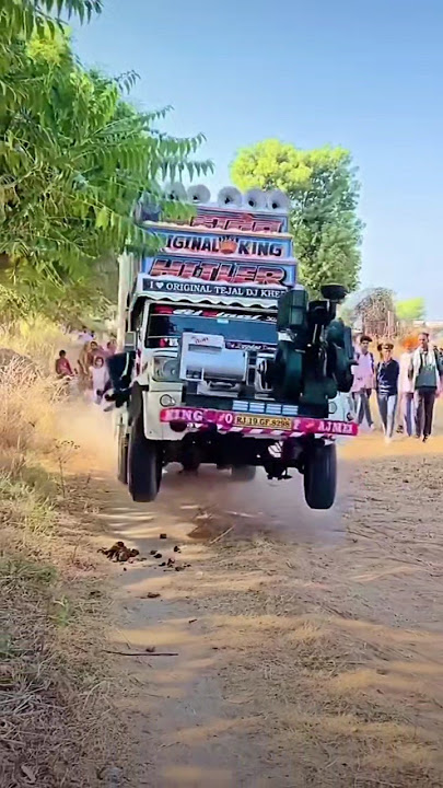 DJ pickup ne kya jabardast dance tyre upar kiya ☠️ न्यू राजस्थानी डीजे पिकअप म्यूजिक #dj #djremix