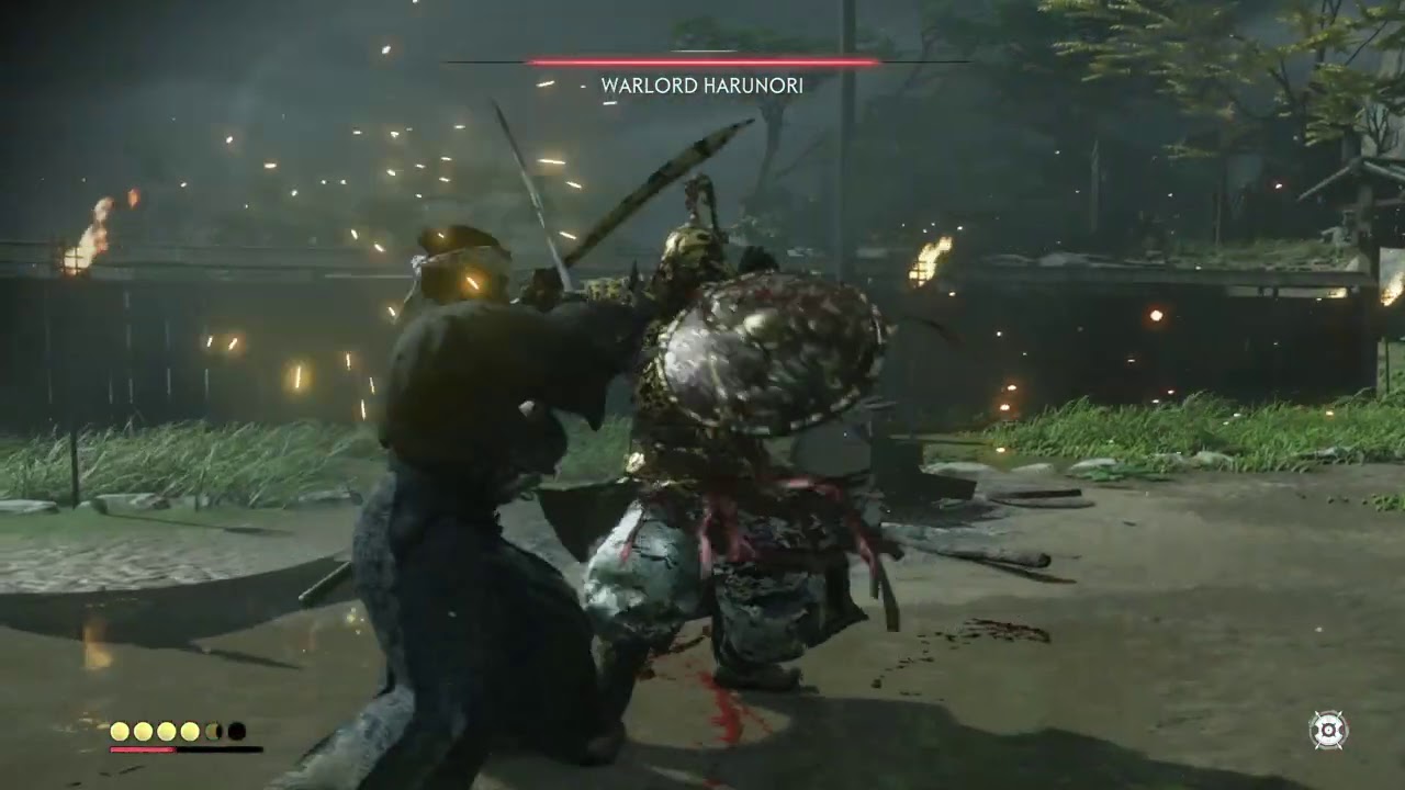 Ghost Of Tsushima - Mongol Leader Fight at Azamo Bay (Unfinished Business Mission)