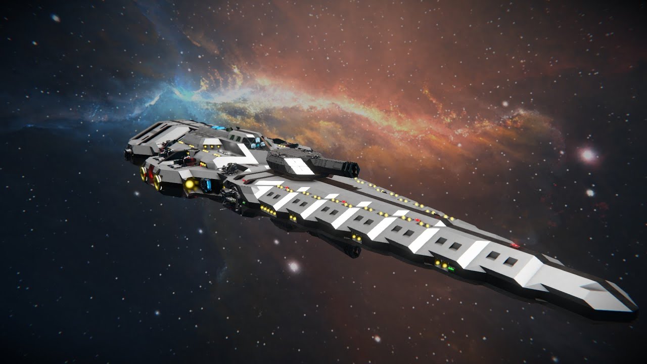 Chisei - Class Light Scout - Space Engineers Ship Review - YouTube