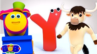 letter y song y for yak learn alphabet sound letters with bob the train