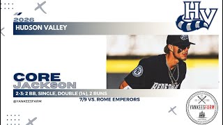 Core Jackson Vs.  Rome Emperors 7/9/26