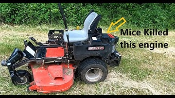 Gravely ZT60 HD Zero Turn Mower Kawasaki engine swap