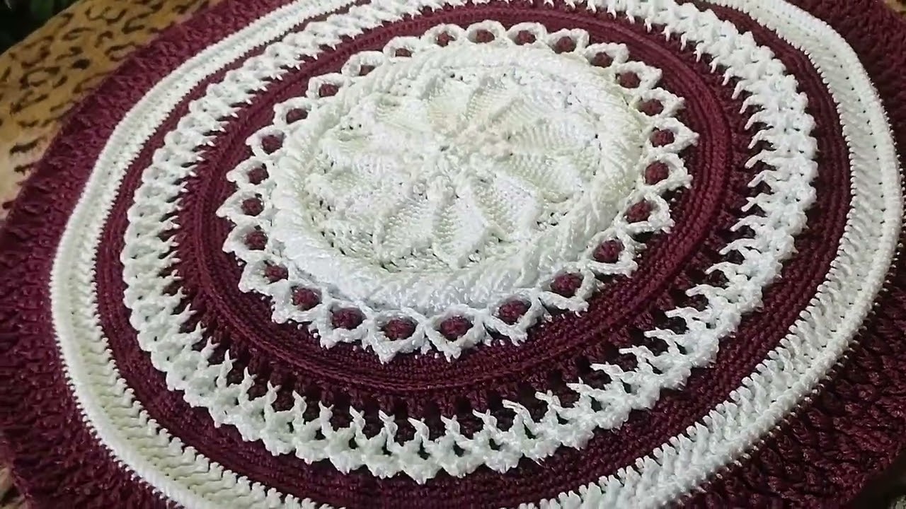 Tapete mandala ponto russo passione vídeo aula no canal para os membros 🙏