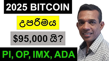 2025 BITCOIN උපරිමය $95,000 යි? | PI, OP, IMX, POL, AND ADA | CRYPTO