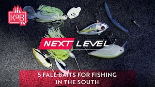 Top 5 Fall Baits for Fishing in the South w/ @MajorLeagueFishing Pro Angler Mark Davis [NEXT LEVEL]