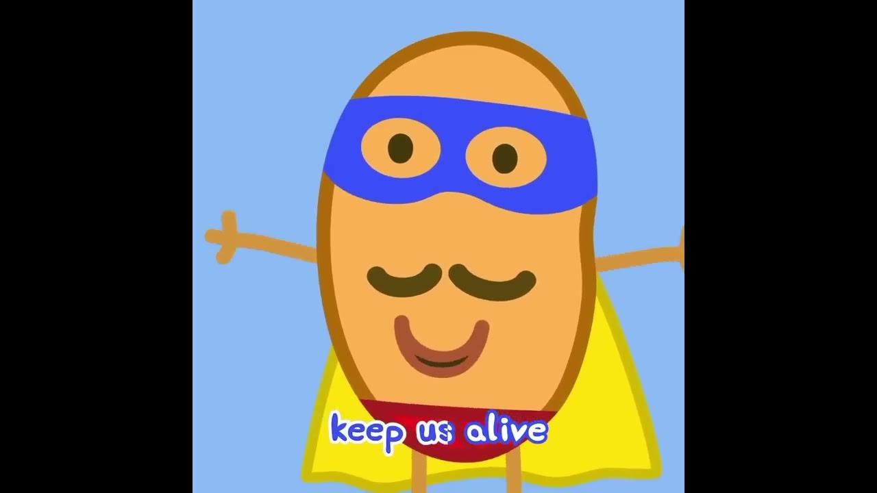Peppa Pig’s Fruit and Vegetables Song #Shorts #Peppa #PeppaPig